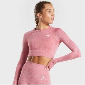 Pink Merle Gymshark Top